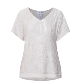 Pleated Front Top