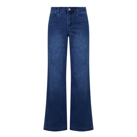 Mid-Rise Straight Leg Jeans