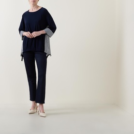 Mid-Rise Straight Leg Jeans