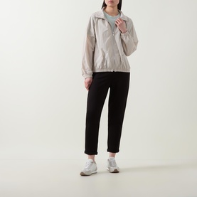 Mid-Rise Ankle Length Straight Leg Trousers