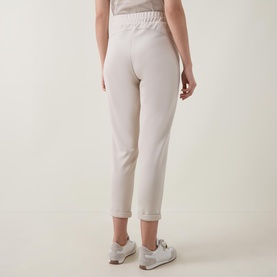 Drawstring Cropped Sweatpants