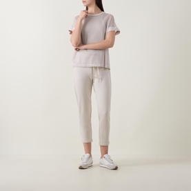 Drawstring Cropped Sweatpants