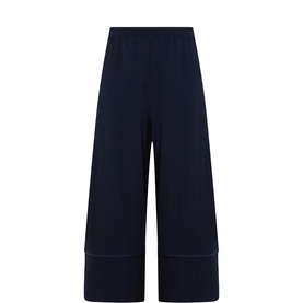 Seersucker Balloon Trousers