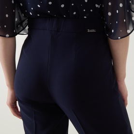 Cropped Tailored Trousers