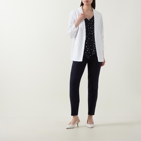 Cropped Tailored Trousers