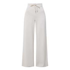 Scuba Jersey Wide Leg Trousers