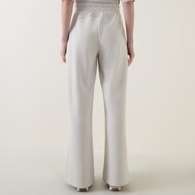 Scuba Jersey Wide Leg Trousers