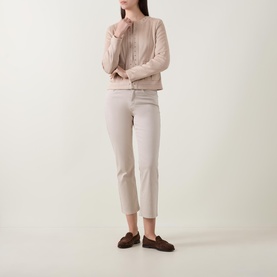 Slim Leg Cropped Jeans