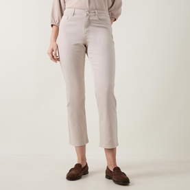 Slim Leg Cropped Jeans