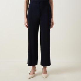 Pleated Wide Leg Trousers