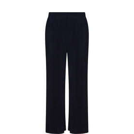 Pleated Wide Leg Trousers