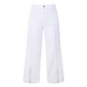 Cropped Wide Leg Jeans