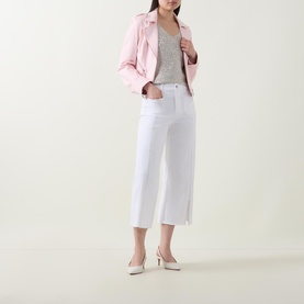 Cropped Wide Leg Jeans
