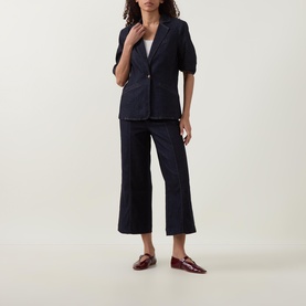 Wide Leg Cropped Jeans