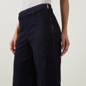 Wide Leg Cropped Jeans