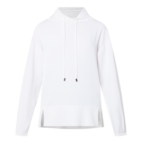 Drawstring Side Split Sweatshirt