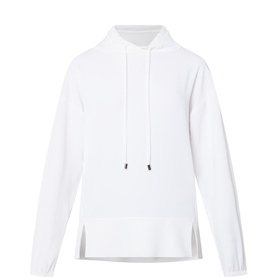 Drawstring Side Split Sweatshirt