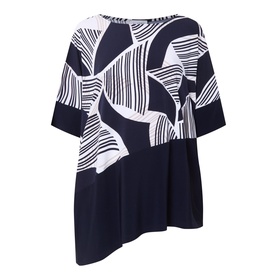 Abstract Stripe Top