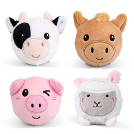 Farm Bouncy Ball Assorted Plushies