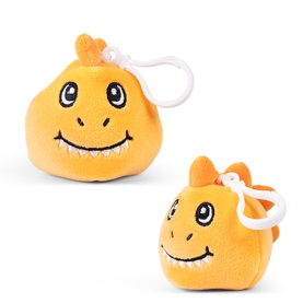 Dino Clip & Cuddle Assorted Plush Keyrings