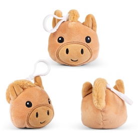 Farm Clip & Cuddle Assorted Plush Keyrings