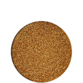 MAC Glitter Single Eye Shadow Refill, rich gold glitter shade in a 1g pan refill compact