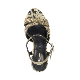 Mayve Embellished Platform Heels