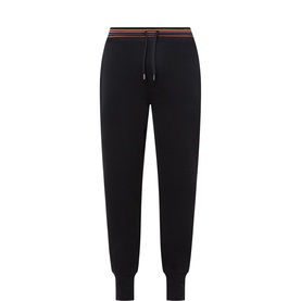 Artist Stripe Drawstring Cuffed Sweatpants