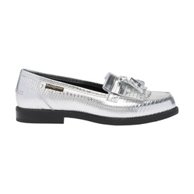 Metallic Tassel Loafers