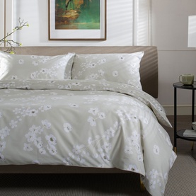 Petite Fleure Duvet Set Natural