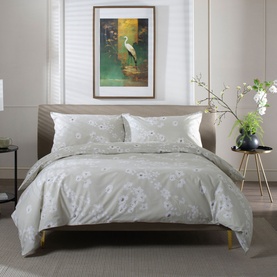 Petite Fleure Duvet Set Natural