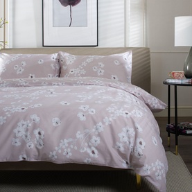 Petite Fleure Duvet Set Pink
