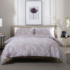 Petite Fleure Duvet Set Pink