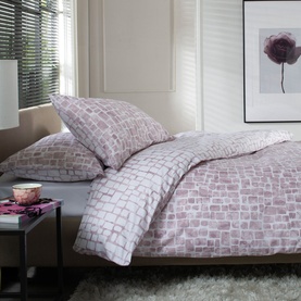 Tulle Duvet Set Pink