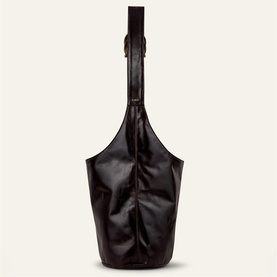 Youyou Large Leather Bucket Bag