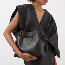 Flamenco Medium Pocket Leather Clutch
