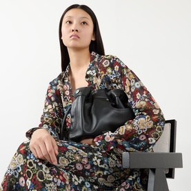 Flamenco Medium Pocket Leather Clutch