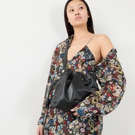 Flamenco Medium Pocket Leather Clutch