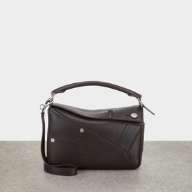 Puzzle Small Pocket Leather Crossbody Bag