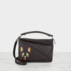 Futurist Cat Puzzle Edge Small Crossbody Bag