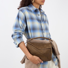 Puzzle Edge Small Crossbody Bag