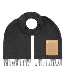 Zip Pocket Anagram Logo Scarf