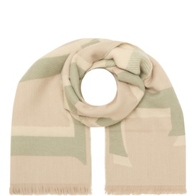 Two-Tone Logo Scarf