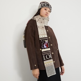 Graphic Logo Scarf