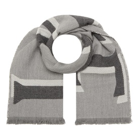 Two-Tone Logo Scarf