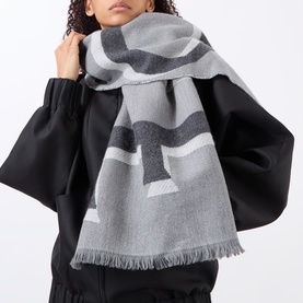 Two-Tone Logo Scarf