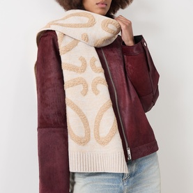 Anagram Logo Scarf