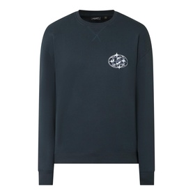 Chrome Logo Graphic Sweatshirt