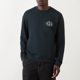 Chrome Logo Graphic Sweatshirt