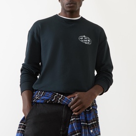 Chrome Logo Graphic Sweatshirt